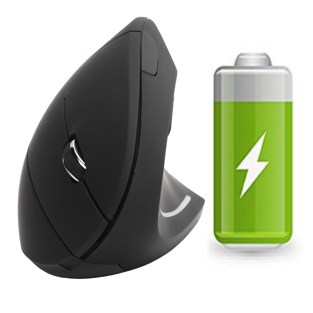 Optical Vertical Mouse Wireless 6D 5th Gen Ergonomic Right Hand Gaming   Computer Mice