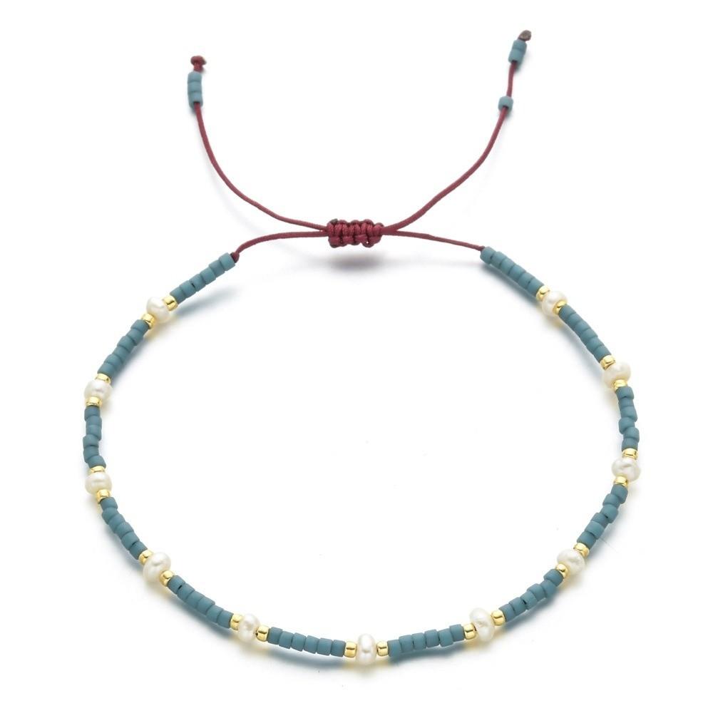 Thin Design Beaded Bracelet Bohemian Style Hand-woven Bracelet Friendship Bracelet Daily Casual