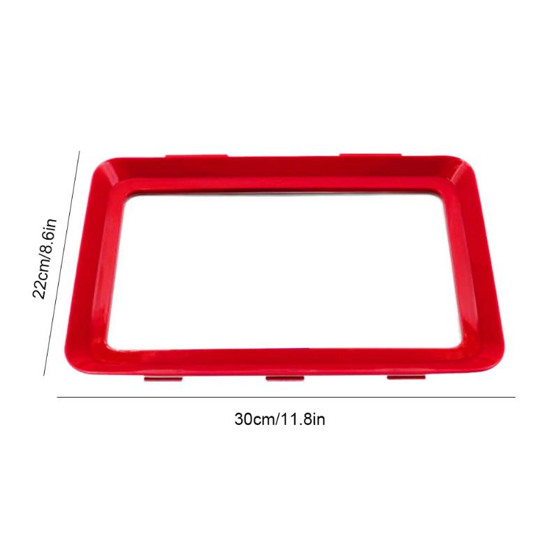 Wiederverwendbare Lebensmittelaufbewahrungsschale Stapelbare Kreative Meal Prep Behälter 30*21Cm Bpa-Freier Kunststoff Frischhaltebehälter