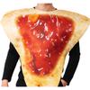Dospělý pár Halloween kostým Tortilla Chips Pánské jídlo maskot Dámské oblečení