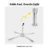 Space-Saving Collapsible Umbrella Stand Sturdy Foldable Base Heavy-Duty