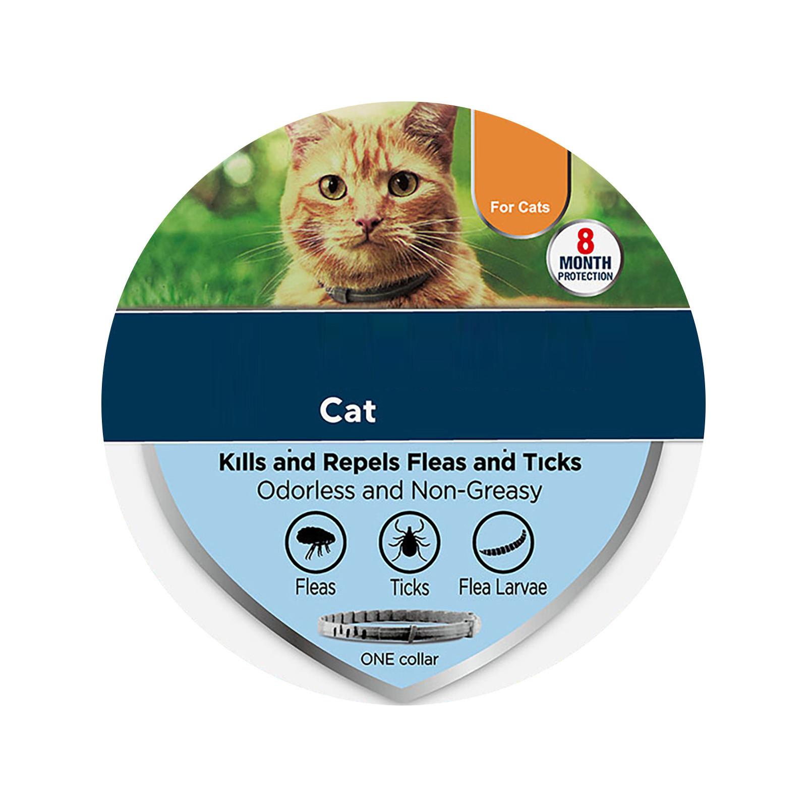 8 mesi, collare antiparassitario, antipulci, antizecche, leishmaniosi, per cani di piccola e media taglia One Size