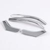 For Toyota Sienna 4th  2022 2023 Chrome Rearview Mirror Cover Trim Strip Rear View Molding Frame Garnish Sticker