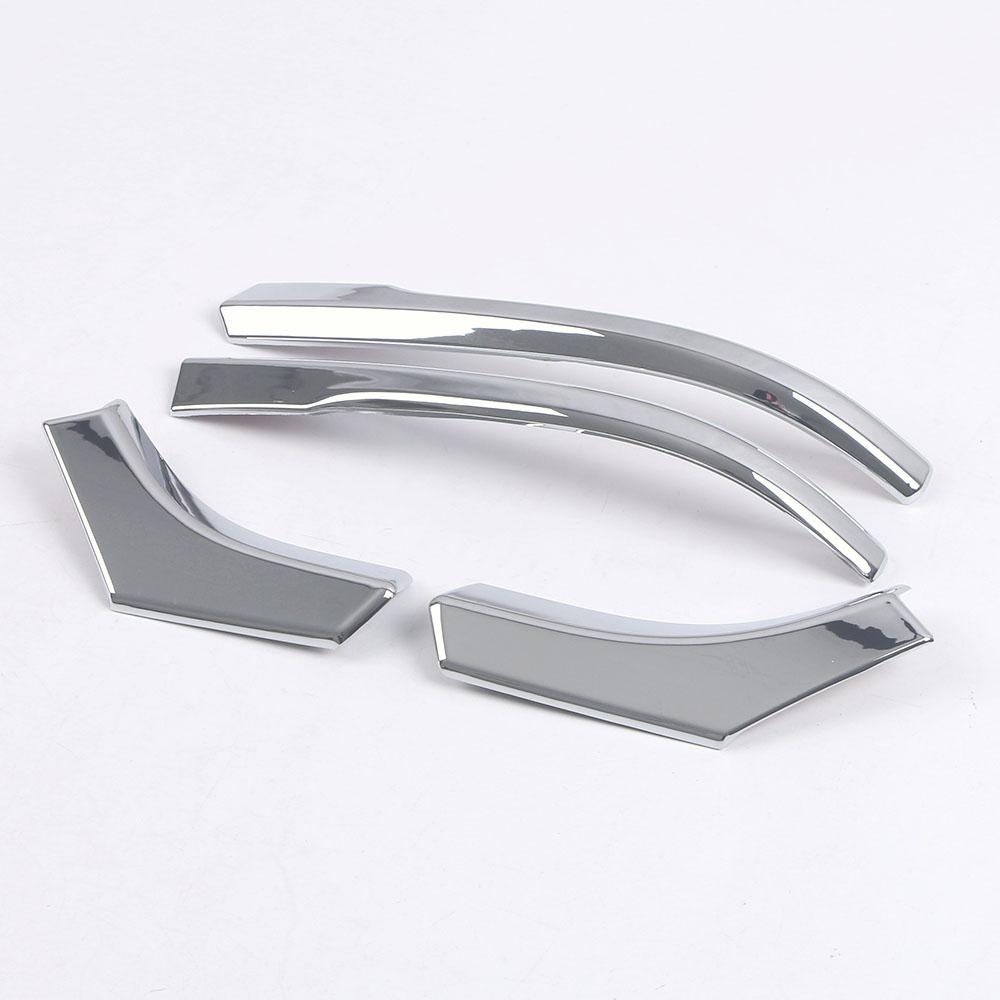 For Toyota Sienna 4th  2022 2023 Chrome Rearview Mirror Cover Trim Strip Rear View Molding Frame Garnish Sticker