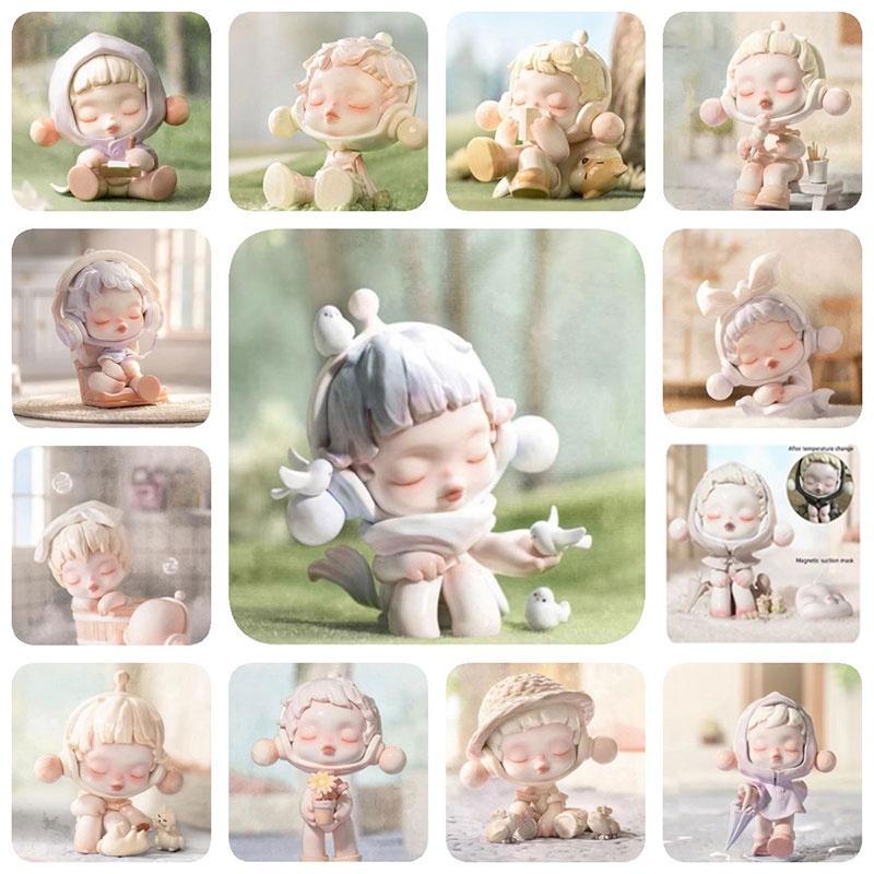 Bubble Mart Sp 8th Generation Temperature Series Jungle Castle Night City Pvc Toy