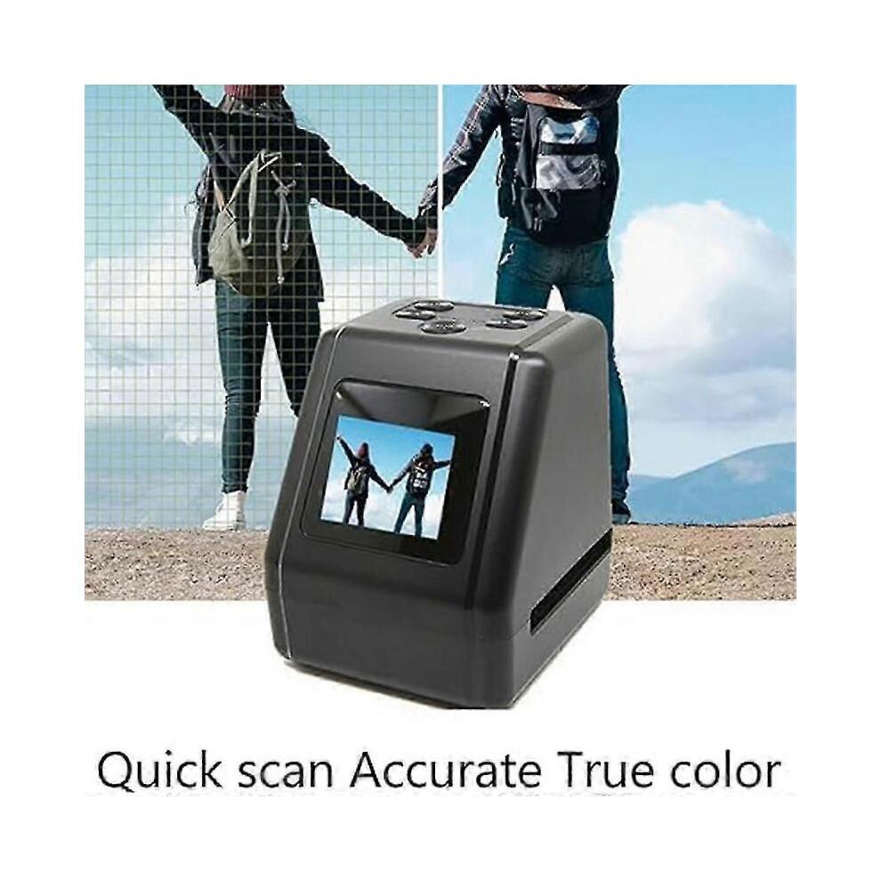 Digital Film&Slide Scanner, Converts 135, 110, 126KPK and Super 8mm Film/Slides/Negatives to 12MP JPG Digital JPG Photos