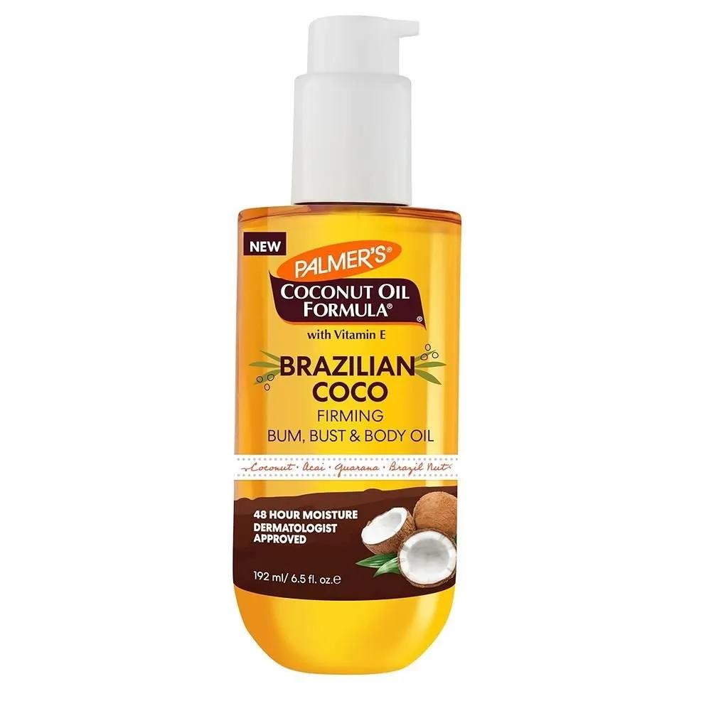Palmers Firming Body Oil 192ml 1 Pack Brazilian Coco Palmers Coconut Oil Formula Brazilian Coco Firming
