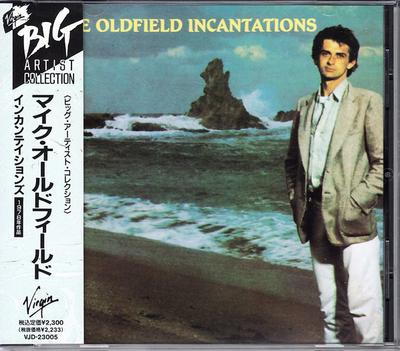 CD MIKE OLDFIELD  Incantations VJD23005 VIRGIN 1989 Japan Pop Used