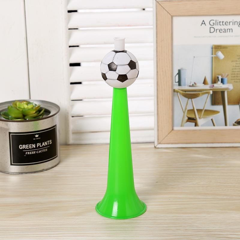 Football Fan Cheer Horn 2Pcs Portable Vuvuzela Trumpet for Sports Events Team Cheer Party