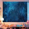 Binary Code The Matrix Program Chart Printed Large Wall Tapestry Indian Buddha Wall Decoration Witchcraft Bohemian Hippie Wall