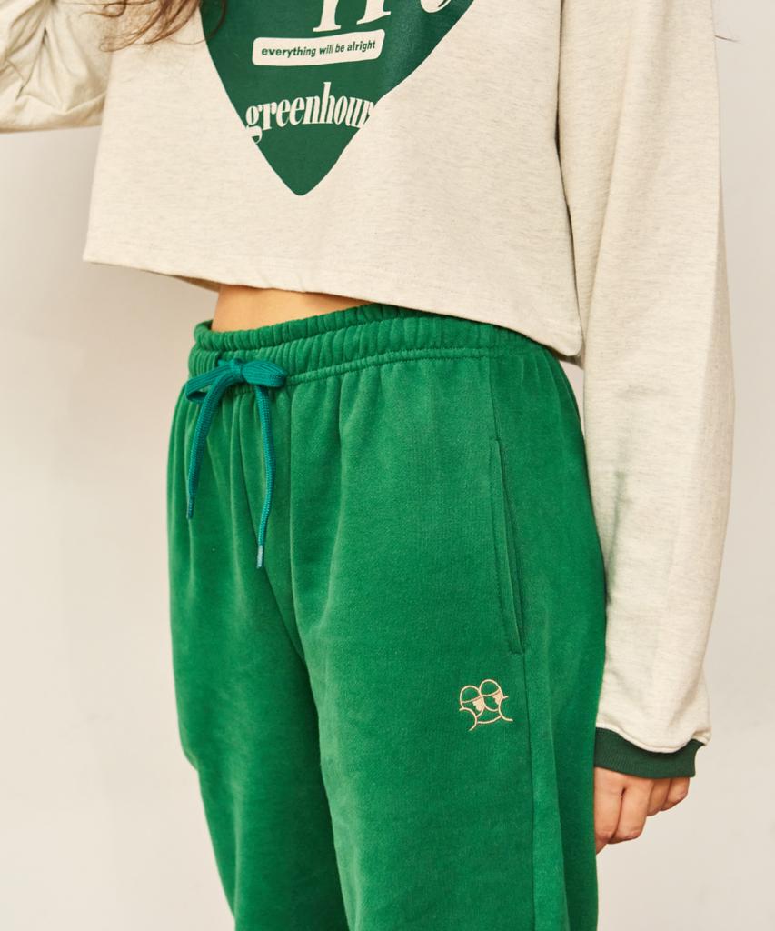 Kkuape [Unisex] Quafy Jogger Pants_Green
