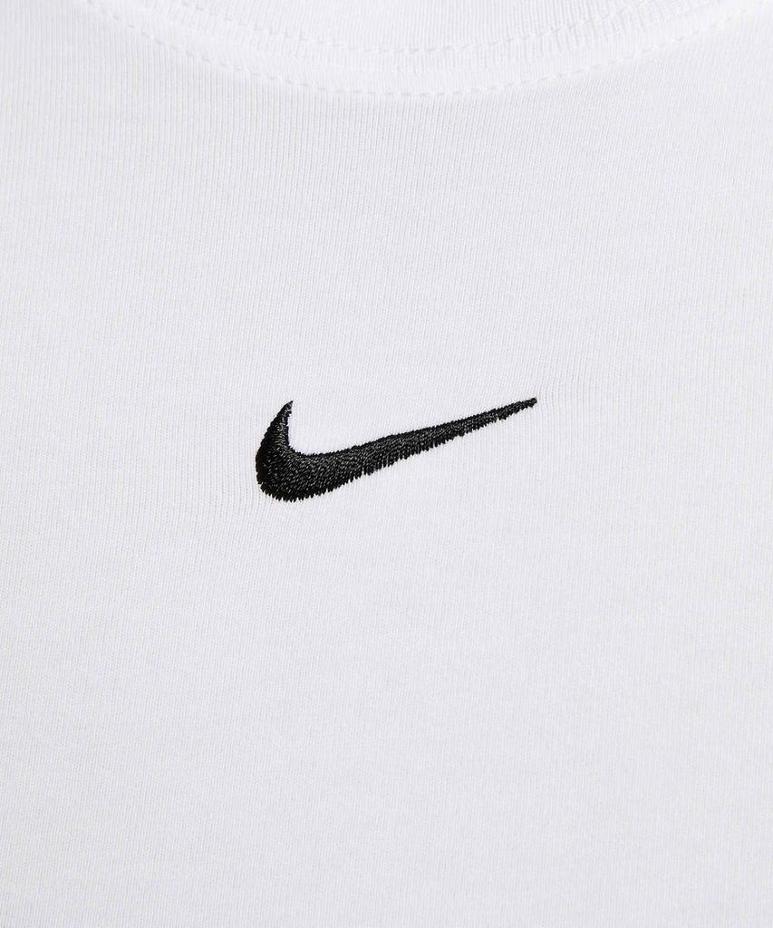NIKE Sportswear Chill Knit Crop T-Shirt W - White:Black / Hf9539-101