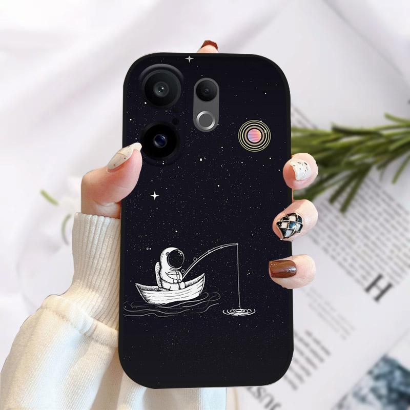 Case For Vivo X200 FE Phone Cover Stylish Painting Soft TPU Silicone Case For VIVO S30 Pro Mini Shockproof Bumper Funda X200FE