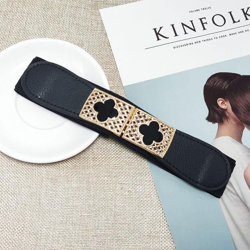 Stylish Waist Belt For Women Fashionable Dress Accent Versatile Elastic Design Available In Multiple Colors And Patterns