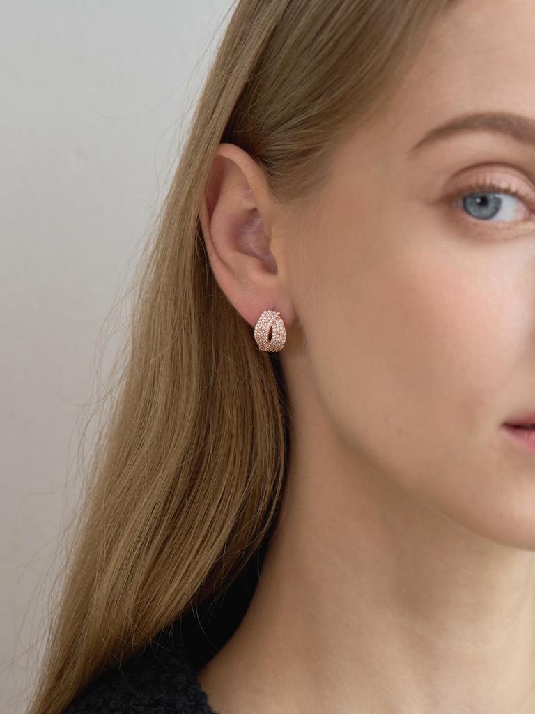 Geigerjewelry 18K Gf Over Leaf Earrings Gi8Kpee048