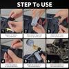 21pcs Manual Brake Bleeder Vacuum Pump Kit Automotive Fluid Tester with Gauge Adapters 2 In 1 Handheld Pistol Test Tools for Car