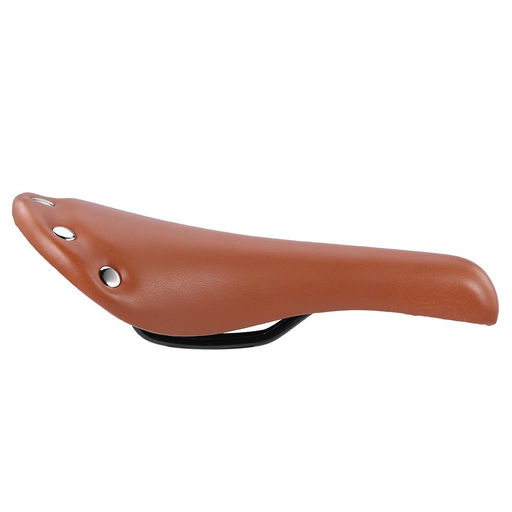 Cycling Shockproof Cushion Bicycle Seat Saddle MTB Mountain Road Bike Leather for Outdoor Cycle Biking Entertainment