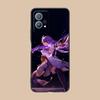Game GI Raiden Shogun Matte TPU Mobile Phone Case for Huawei P60 P50 P40 P30 P20 P10 P9 P8 Pro Lite Plus Colorful Printing Cover