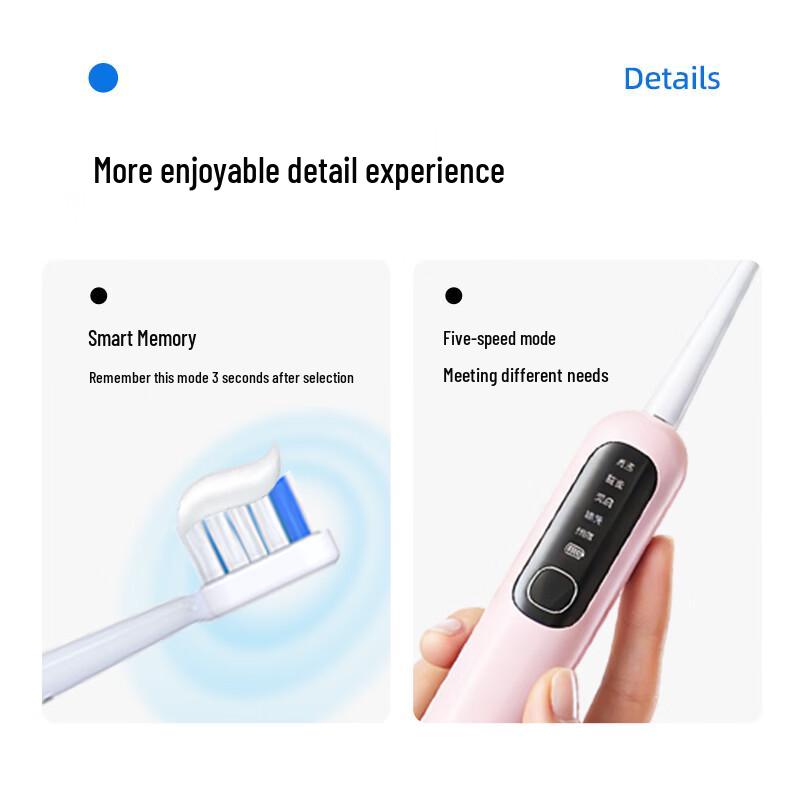 Lenovo T5 Sonic Electric Toothbrush Twin Pack CN plug (adapter included)