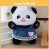 Cute Panda Stuffed Doll With Soft Plush Material For Bag Decoration And Gifting
