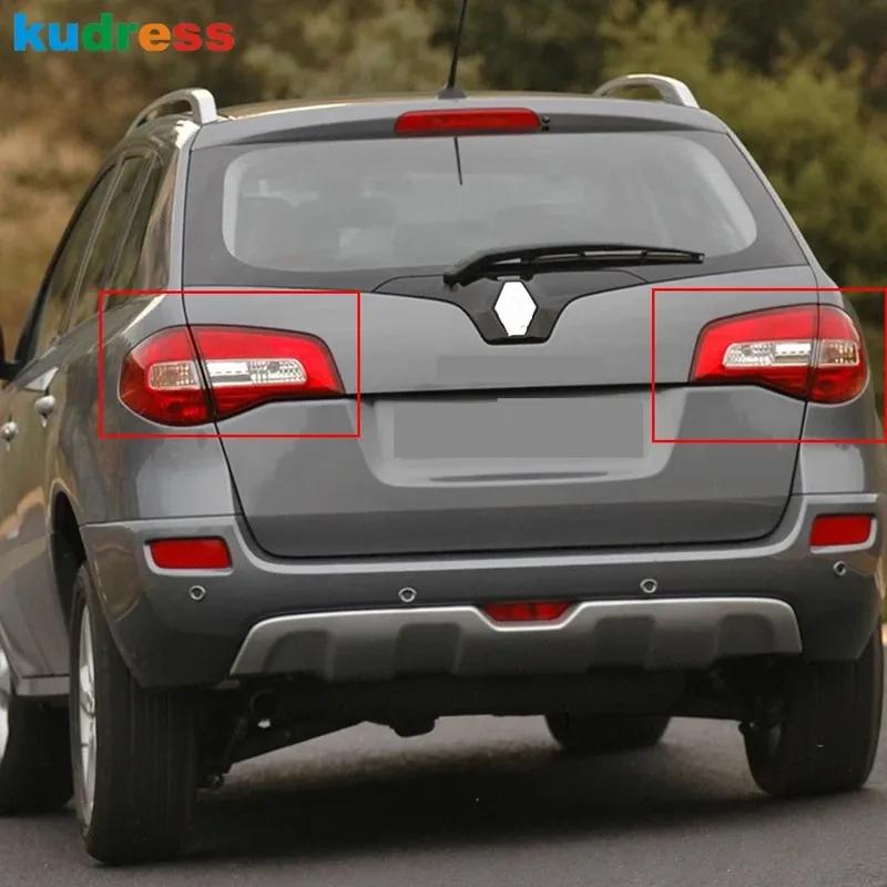 Rear Tail Light Lamp Cover Trim For Renault Koleos 2008 2009 2010 2011 Chrome Car Accessories Taillight Taillamp Frame Trims