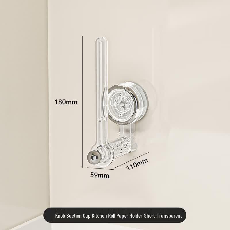 Suction Cup Kitchen Paper Towel & Rag Holder