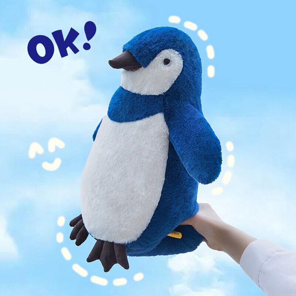 25-50CM Cute Super Cute Little Penguin Plush Toy Bed Sleeping Sofa Pillow Antarctic Animal Decoration Child Birthday Gift