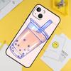 Boba Milk Tea Case For iPhone 11 12 13 14 15 16 Pro Max Mini X XR XS MAX Plus Phone Back Cover