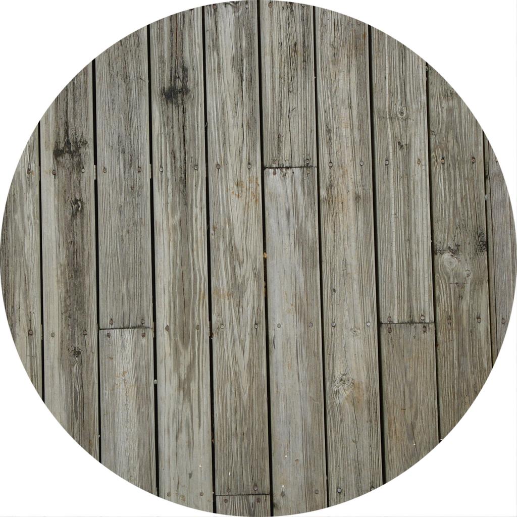 Wooden Pattern Round Area Rug, Soft Chenille Anti Slip Circle Carpet for Living Room, Bedroom, Bathroom, Home Floor Mat Decor