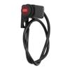 Waterproof Handlebar Switch Headlight Fog Lamp ONOFFON Button for Motorcycle ATV with 0.4in Mounting Hole(Right Side )
