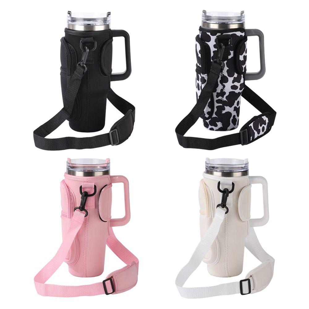 Adjustable Water Bottle Sleeve Portable Water Cup Accessories for 40oz Tyeso Bottle Hiking