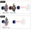 ZSDTRP 48mm 55mm 60mm Air Filter Intake Universal for Off-road Motorcycle ATV Quad Dirt Pit Bike Mushroom Head Air Filter