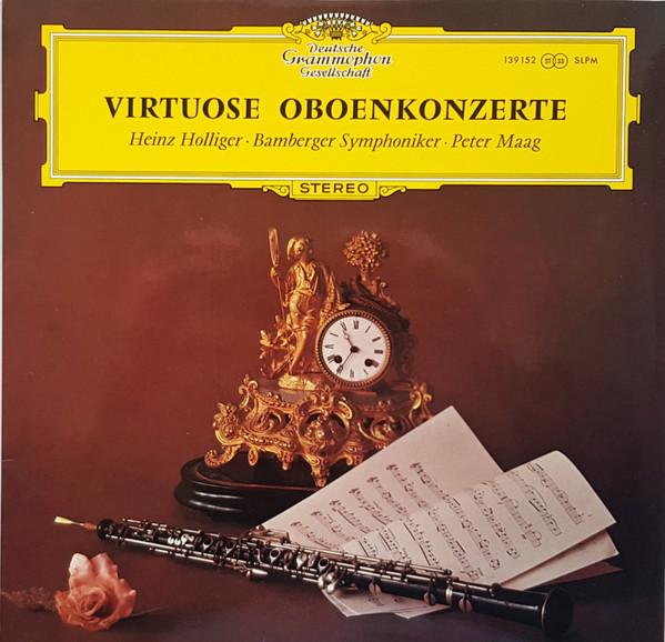 

LP Record HEINZ HOLLIGER · BAMBERG SYMPHONY O - Virtuose Oboenkonzerte 139152SLPM Deutsche Grammo 1966 Europe Classical Used