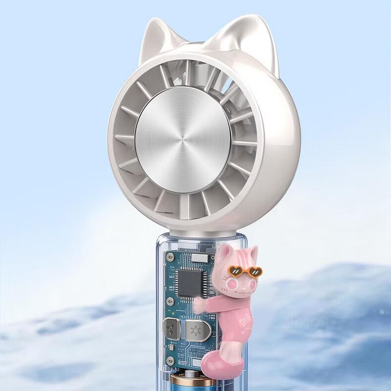 SayRose Cute Pet Handheld Cooling Fan
