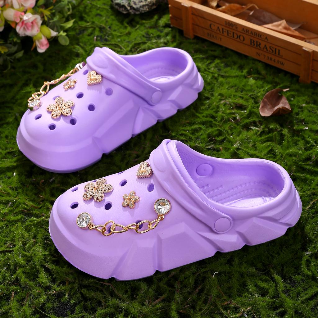 Waterproof Slippers Children Sandals Shoes Summer Outdoor Slides Soft Sole Garden Shoes Indoor Nursing Clogs Sandals 3057