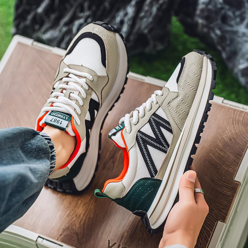 Pánské protiskluzové běžecké boty, ležérní sportovní tenisky - Trailové běžecké boty 2025 Doprava zdarma