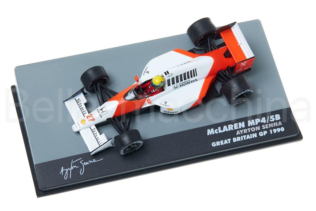 1/43 Scale F1 Diecast Car [McLaren MP4/5B] British Grand Prix 1990 Ayrton Senna MCLAREN Honda AYRTON SENA World Champion [Parallel Import]