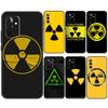 Nuclear Radiation Warning Sign Case For Samsung Galaxy A34 A54 A14 A13 A33 A53 A12 A32 A52 A71 A51 A25 A55 A35 A15 Cover
