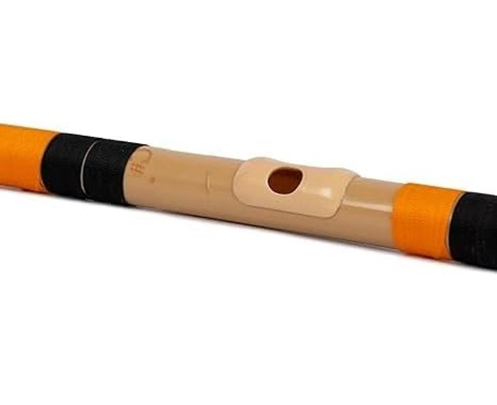 TreegoArt Professional Indian Musical Instrument Home Decorative Tuned Natural PVC Fiber C Type Flute - 19 Inches Length Flute