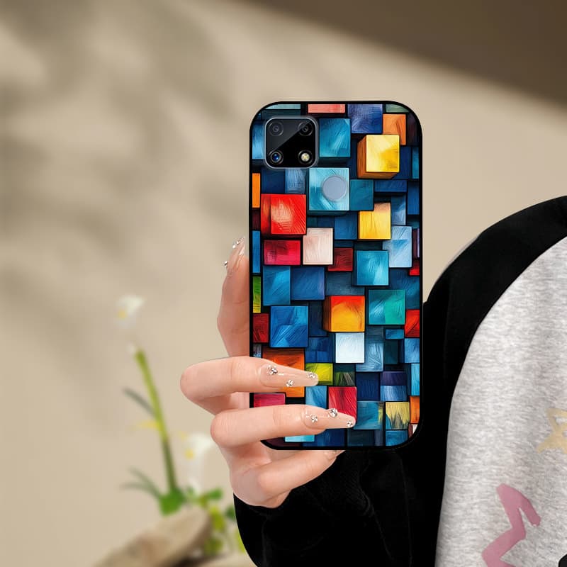 Silicone Phone Case For Realme C25s C25 Cover Painted Soft  For Realme C25 C25S C21 C21Y C25Y Phone Case RealmeC25s C 25 s Funda