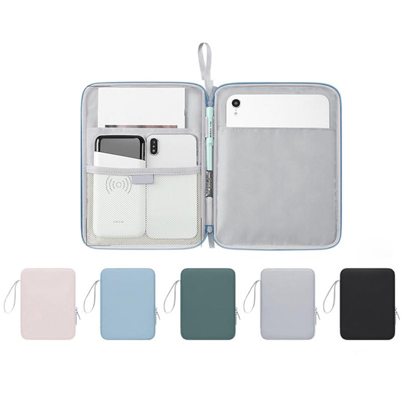 Tablet Sleeve Bag 10.9/12.9 Inch Handbag Case for IPad Air Samsung Xiaomi Lenovo Tablet Bag Cover Shockproof Pouch Multi Pockets