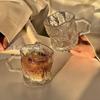 ZISIZ Ins Style Glass Cup with Handle