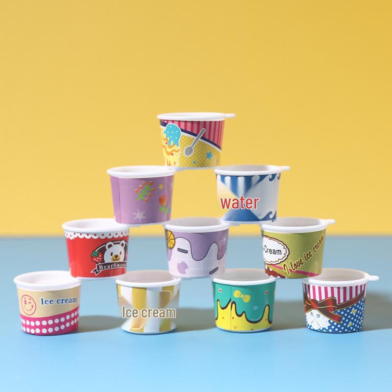 Mini Ice Cream Cup DIY Handmade Toy Set