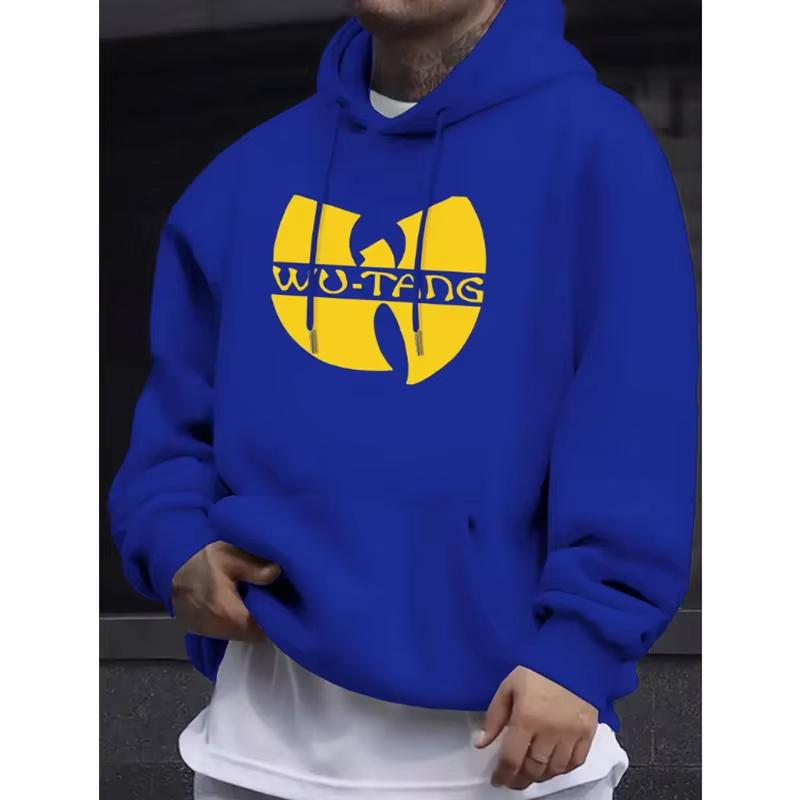 Hot Sale Hip Hop Années 90 Wu Clan T-tangs Hoodie Unisex Long Sleeve Fashion Vintage Printed Sweatshirt Trendy Streetwear for Daily Looks