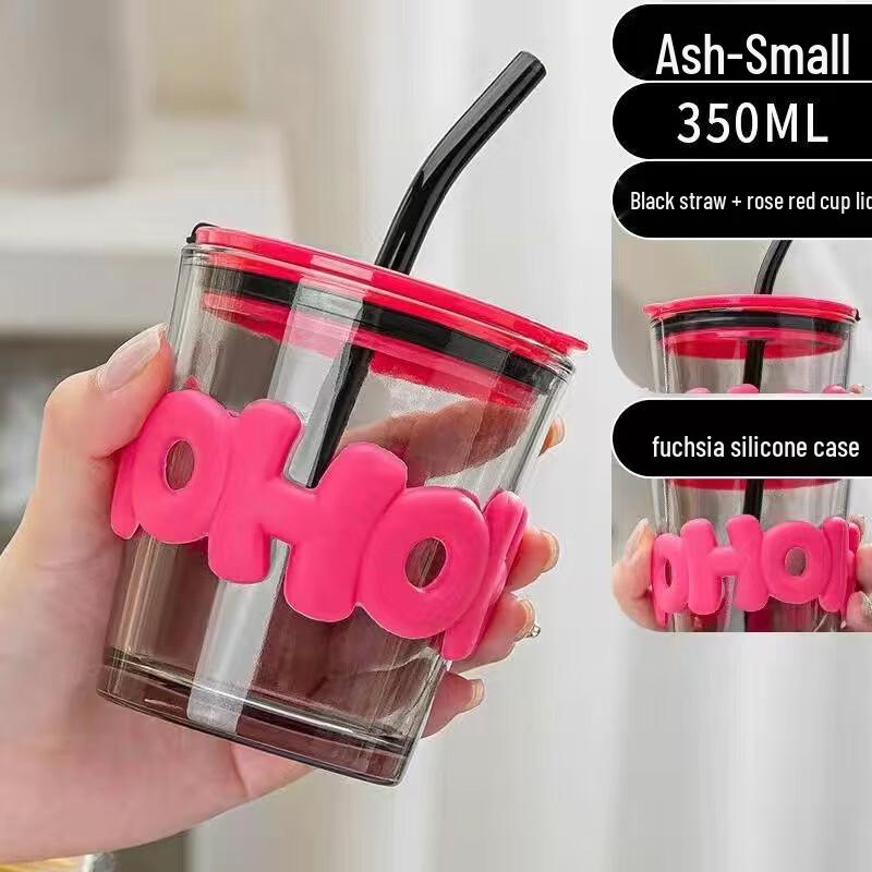Korean Style Glass Straw Cold Brew Cup