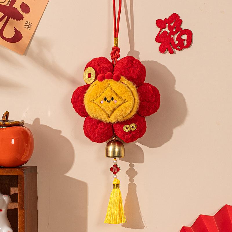 2026 Год Лошади Год Декор Подвеска Плюшевый Декор Радостная Атмосфера Гостиная Праздник Весны Входная Дверь Подвеска