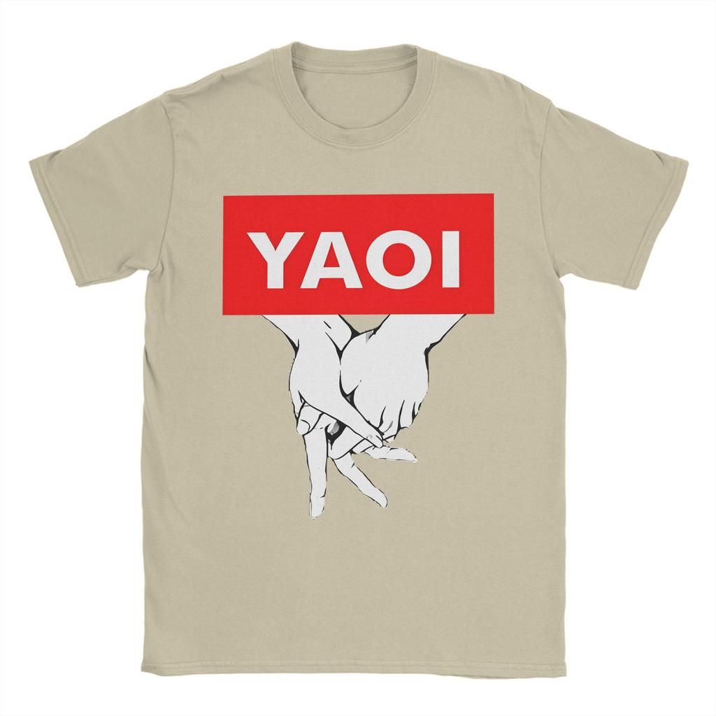 I Love Yaoi T Shirt Hip Hop T Shirts Short Sleeve Vintage Tshirt Summer 100 Cotton O-Neck Oversized Top Tees