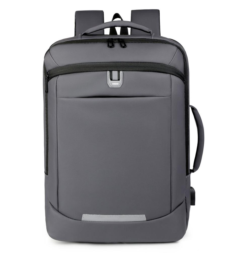 Backpack, Large-Capacity Business Backpack For Men, Simple Expansion Casual Computer Bag