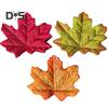50 Uds. Hoja de arce Artificial de simulación de 8cm