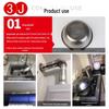 3J Self-Adhesive High-Temperature Aluminum Foil Repair Tape